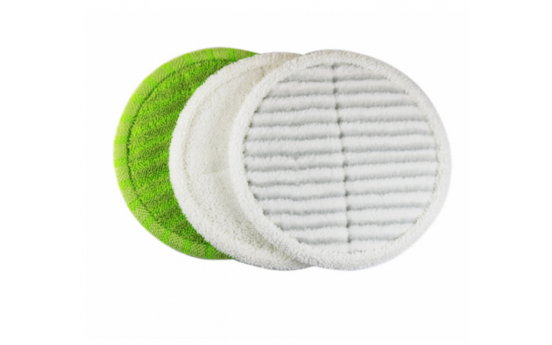 無線電動拖把布 圓盤手持拖把墊 超細纖維拖把頭配件